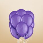 Dark Purple Balloon Set – 5 Pieces Wholesale in Qatar - 1003