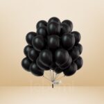 Bold Elegance – 10 Black Balloon Set – Wholesale in Qatar - 1127