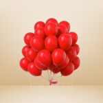 Classic Celebration – 10 Red Balloon Set – Wholesale in Qatar - 1138