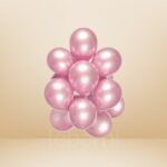 Metallic Rose – 10 Metallic Rose Balloon Set – Wholesale in Qatar