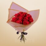 Classic Red Rose Bouquet – Wholesale in Qatar - 1204