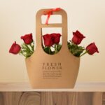 Romantic Red Rose Handbag Arrangement – Wholesale in Qatar - 1477