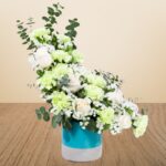 White Graceful Bloom Vase – Wholesale in Qatar - 1505