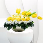 Sunshine Bliss Tray Arrangement – Wholesale in Qatar - 1507